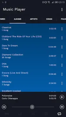 Music Player android App screenshot 5